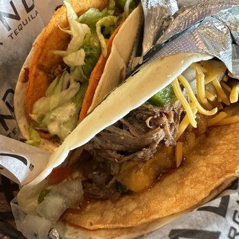 Condado Tacos - Blue Dream ground beef taco and Sweet Heat brisket taco - Tacos Near Me - Louisville, Kentucky