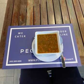 Pega Grill - Soup - Greek Near Me - Miami, Florida Pega Grill - Soup - Greek Near Me - Miami, Florida