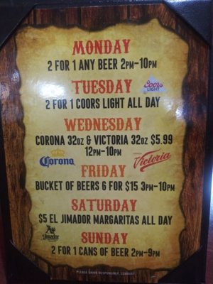 Menu photo 6 El Pariente Mexican Grill White Bear Lake, MN