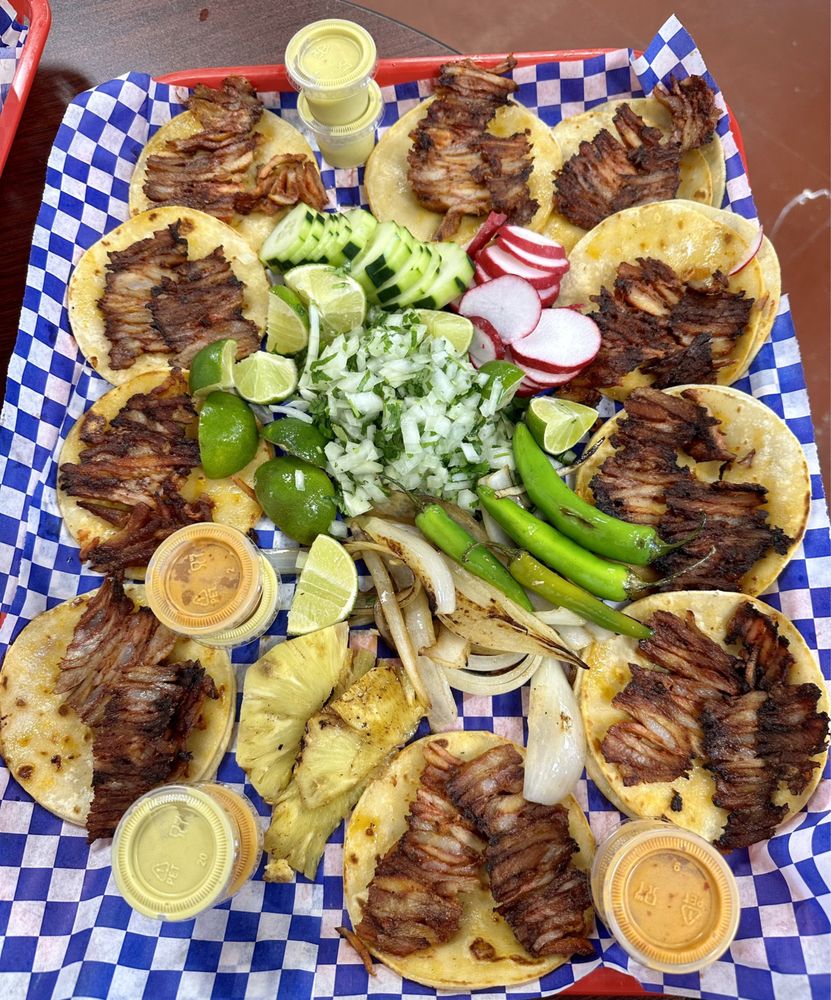 Food from Real Mexican Tacos