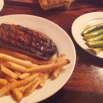 LongHorn Steakhouse - New York Strip with fries and some more of that asparagus. - Steakhouses Near Me - Virginia Beach, Virginia LongHorn Steakhouse - New York Strip with fries and some more of that asparagus. - Steakhouses Near Me - Virginia Beach, Virginia