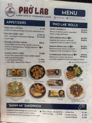 Menu photo 1 Pho Lab Huntington Beach, CA Menu photo 1 Pho Lab Huntington Beach, CA