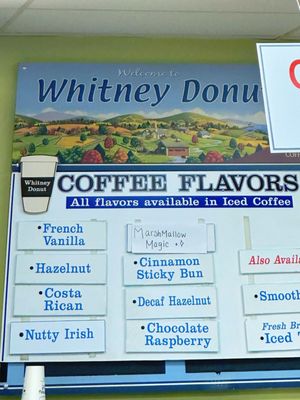 Menu photo 1 Whitney Donut and Sandwich Shop Hamden, CT Menu photo 1 Whitney Donut and Sandwich Shop Hamden, CT