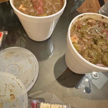 7Spice - three bowls of soup on a table - Cajun/Creole Near Me - Houston, Texas 7Spice - three bowls of soup on a table - Cajun/Creole Near Me - Houston, Texas