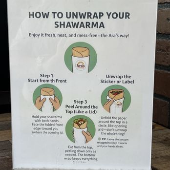 Ara's Shawarma - Vanowen - Mediterranean Near Me - North Hollywood, California