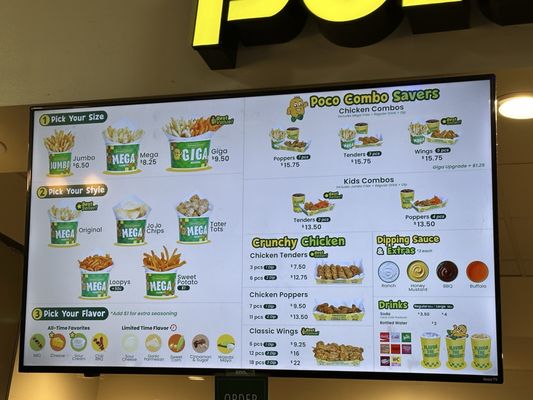 Menu photo 1 Potato Corner Rancho Cucamonga, CA