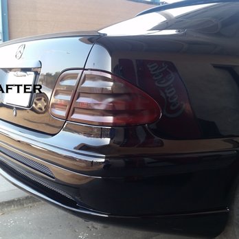 Color Key Auto Body - MBZ AFTER fiberglass bumper with mesh screen - Body Shops Near Me - San Diego, California