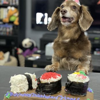 Dogtown Bakery - Sushi cake. Yummy! - Custom Cakes Near Me - Kailua, Hawaii Dogtown Bakery - Sushi cake. Yummy! - Custom Cakes Near Me - Kailua, Hawaii