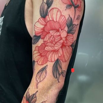 Colour Works Tattoo Studio - Partial image of my tattoo fresh after the session - Tattoo Near Me - Dublin, D Colour Works Tattoo Studio - Partial image of my tattoo fresh after the session - Tattoo Near Me - Dublin, D