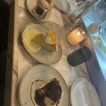 Sixty Vines - Olive oil cake and basque cheesecake - New American Near Me - Plano, Texas Sixty Vines - Olive oil cake and basque cheesecake - New American Near Me - Plano, Texas