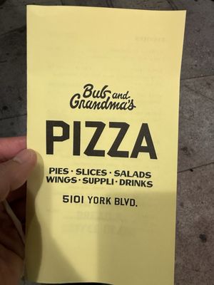 Bub and Grandma’s Pizza by null