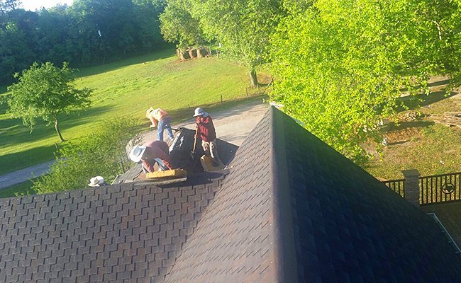 Slide of I.H. Roofing