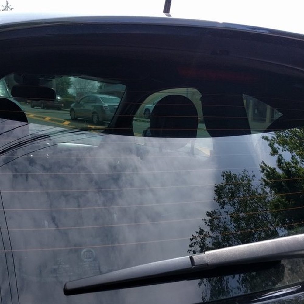 Eagle Window Coating - Just got the rear window tinted today, number three of four on the sample. - Auto Glass Services Near Me - Hastings-On-Hudson, New York