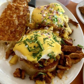 Original Breakfast House - Al Pastor Benedict - Breakfast & Brunch Near Me - Phoenix, Arizona