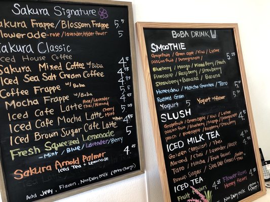 Menu photo 2 Sakura Boba Cafe Victorville, CA