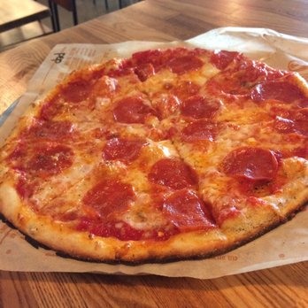 Blaze Pizza - Custom pie with pepperoni. - Salad Near Me - Albany, New York Blaze Pizza - Custom pie with pepperoni. - Salad Near Me - Albany, New York