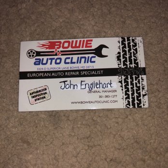 Bowie Auto Clinic - Auto Repair Near Me - Bowie, Maryland Bowie Auto Clinic - Auto Repair Near Me - Bowie, Maryland