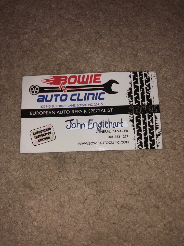 BOWIE AUTO CLINIC Updated May 2024 49 Photos & 80 Reviews 3329