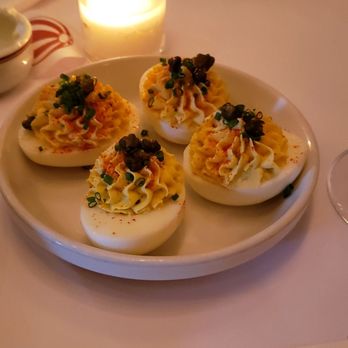 Bouchon - Deviled Eggs - French Near Me - Yountville, California