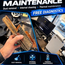 Hebert Phone Repair - PS5 Cleaning & Maintenance - Keep Your Console Running Smoothly! Is your PlayStation 5 overheating, making excessive fan noise, or shut