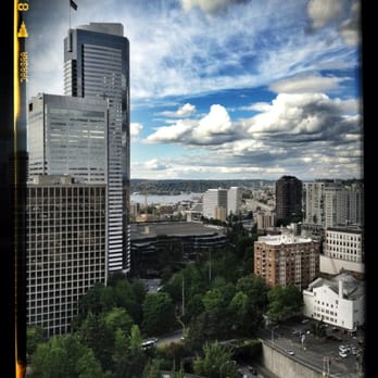 Renaissance Seattle Hotel - View from my room. - Hotels Near Me - Seattle, Washington Renaissance Seattle Hotel - View from my room. - Hotels Near Me - Seattle, Washington