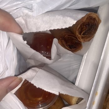 Rolling Lumpia - Lumpia add on is two lumpia for 1 buck with purchase of a plate - Food Trucks Near Me Rolling Lumpia - Lumpia add on is two lumpia for 1 buck with purchase of a plate - Food Trucks Near Me