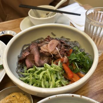 Pang - Black sesame noodles - Chinese Near Me - San Francisco, California