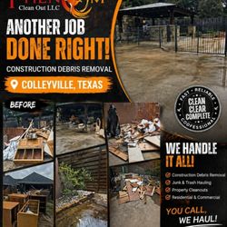 Phenom Clean Out - Construction of a removal Colleyville Texas