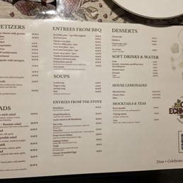 Old Echmiadzin - English menu - menu - Armenian Near Me - Tujunga, California