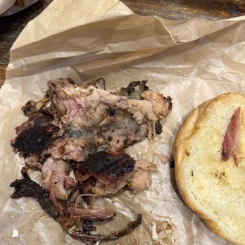 City Barbeque - Pulled pork sandwich with charred fat, ugh - Barbeque Near Me - Grove City, Ohio City Barbeque - Pulled pork sandwich with charred fat, ugh - Barbeque Near Me - Grove City, Ohio