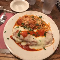 Bonetti’s Pizza - Chicken Parmigiana with Spaghetti