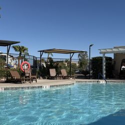 Las Vegas RV Resort - August 4, 2026 - Beautiful pool area with a great music playlist.
