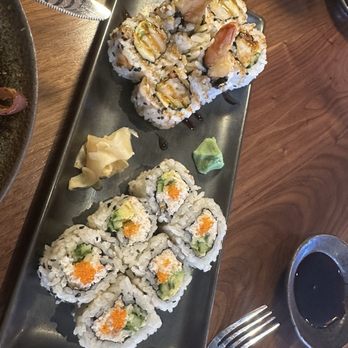 Ember - California roll and shrimp tempura roll - Sushi Bars Near Me - Williamsburg, Virginia Ember - California roll and shrimp tempura roll - Sushi Bars Near Me - Williamsburg, Virginia