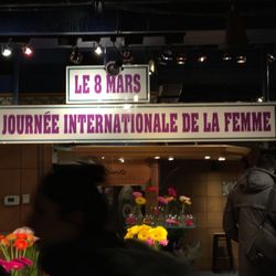Fleuriste Centre Ville - Celebrating International Women's Day March 8, 2018! Yea!
