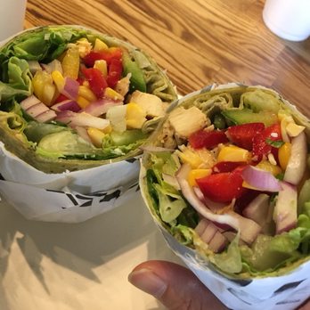 Chop'd - Chicken pesto wrap - Salad Near Me - La Mirada, California Chop'd - Chicken pesto wrap - Salad Near Me - La Mirada, California