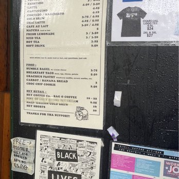 HEY Coffee Co. - menu - Coffee & Tea Near Me - New Orleans, Louisiana HEY Coffee Co. - menu - Coffee & Tea Near Me - New Orleans, Louisiana
