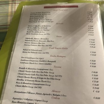 Osteria della Suburra - Wine menu - Italian Near Me - Roma, 62 Osteria della Suburra - Wine menu - Italian Near Me - Roma, 62