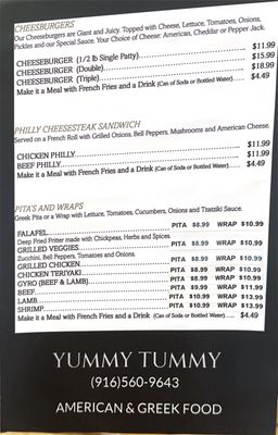 Menu photo 2 Yummy Tummy Citrus Heights, CA
