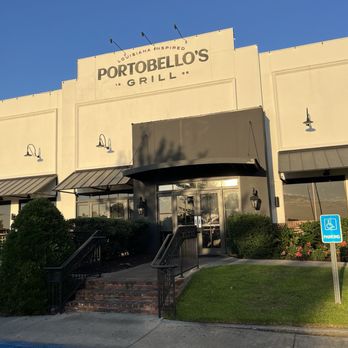 Portobello's Grill - Front and entrance to the building. - Italian Near Me - Baton Rouge, Louisiana