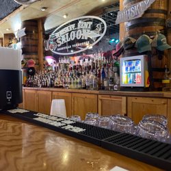 Whiskey Bent Saloon - Part of the bar