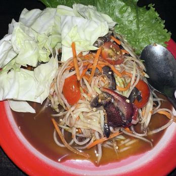 Street Side Thai Kitchen - Lao style papaya salad - Thai Near Me - San Diego, California Street Side Thai Kitchen - Lao style papaya salad - Thai Near Me - San Diego, California