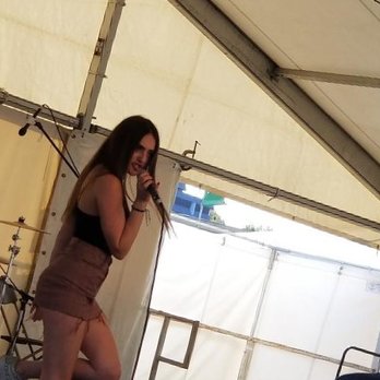 Marin County Fair - Novato, Ca's own Youth Rock Group "Camille Rose & Her Band" warming up the crowd on the Three Twins Solar Stage. - Festivals Near Me - San Rafael, California