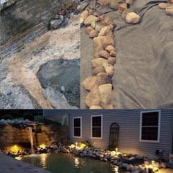 Trap Konstruction Services - Before and during and after