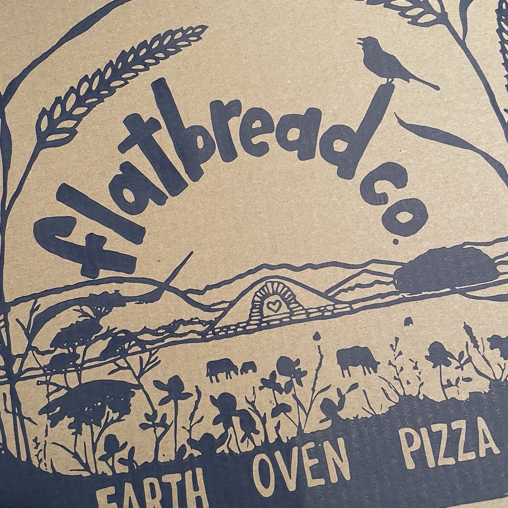 Logo on Pizza Box
