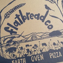 Logo on Pizza Box Logo on Pizza Box