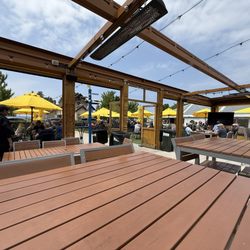 Stabbur Beer Garden at Al Johnson's - Beer garden