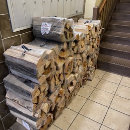 Lobby delivery. I carry them up two at a time. Lobby delivery. I carry them up two at a time.