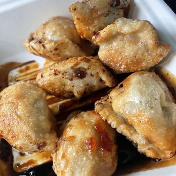 Marco & Luca Dumplings - Fried Pork Dumplings (7) - Chinese Near Me - Charlottesville, Virginia Marco & Luca Dumplings - Fried Pork Dumplings (7) - Chinese Near Me - Charlottesville, Virginia