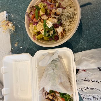 Plaka Grill - Chicken souvlaki bowl and pita - Greek Near Me - Falls Church, Virginia Plaka Grill - Chicken souvlaki bowl and pita - Greek Near Me - Falls Church, Virginia
