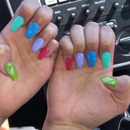 I have never went to a place that was so nice and friendly and affordable. I definitely recommend you go try them out. Loving my nails I have never went to a place that was so nice and friendly and affordable. I definitely recommend you go try them out. Loving my nails